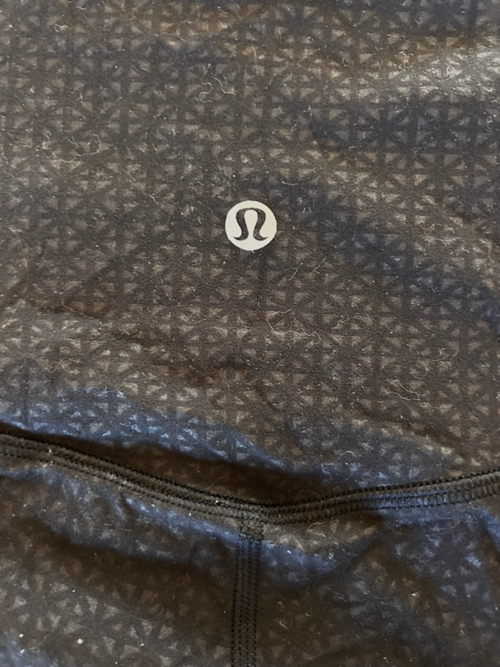 Lululemon Align 25” Black Patterned Leggings